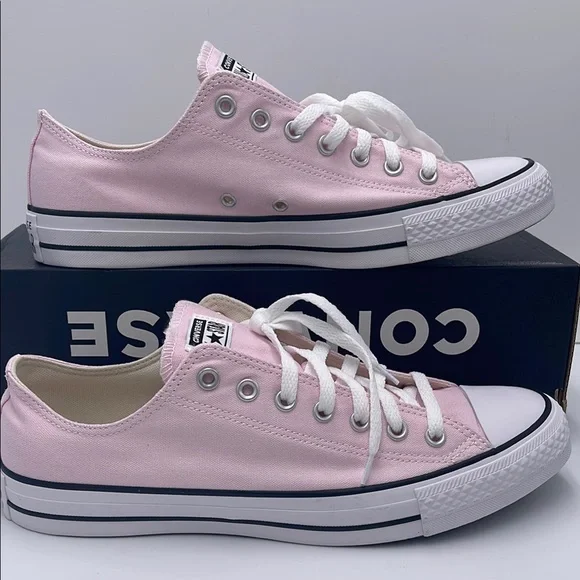Converse Men’s A08628F
CTAS OX
PINK FOAM Pink Canvas Sneakers - Picture 1 of 16